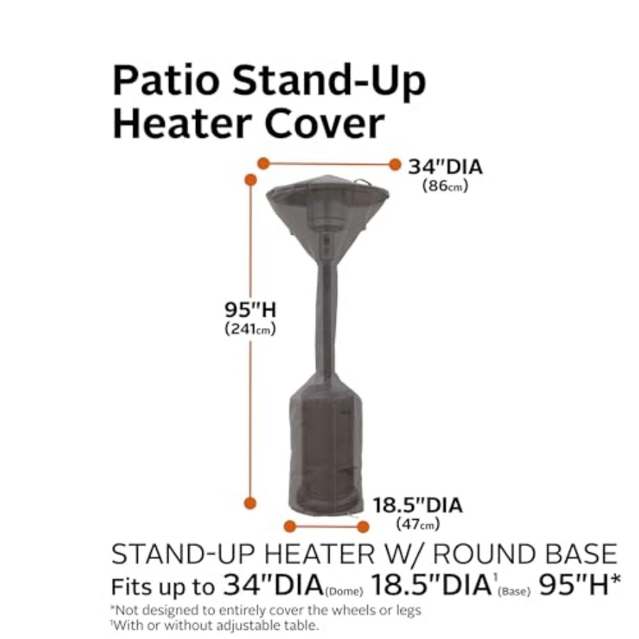 Ravenna Water-Resistant 34 Inc - Patio Heater Standing avis et prix